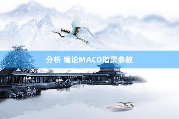 分析 缠论MACD指票参数